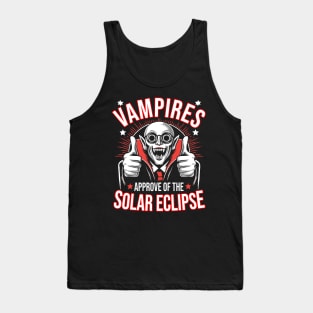 Vampires Approve of the Solar Eclipse 2024 Tank Top